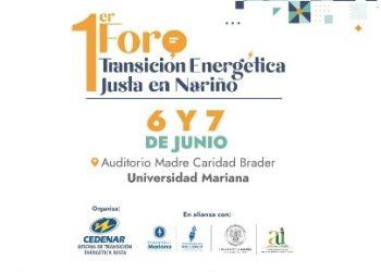 Primer Foro ¨Transición energética justa en Nariño”