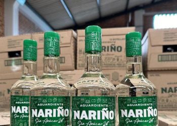 Más de un millón de botellas de Aguardiente Nariño se encuentran embodegadas. 