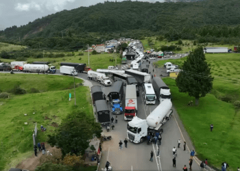 Paro camionero en Nariño deja pérdidas diarias de $20.000 millones