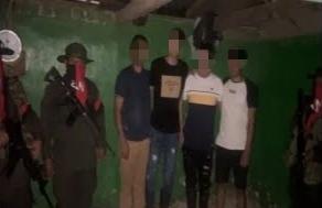 ELN liberó a dos jóvenes secuestrados hace 4 meses en La Llanada (Nariño)