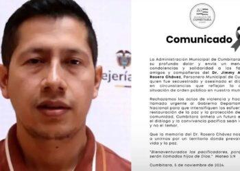 Jimmy Alejandro Rosero y las rutas de la muerte institucionales