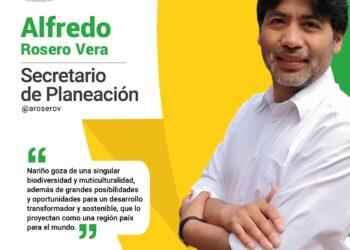 La salida inminente de Alfredo Rosero Vera de la Secretaría de Planeación de Nariño