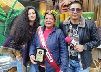 Doña Nohemí Insandará, alegre canto sureño