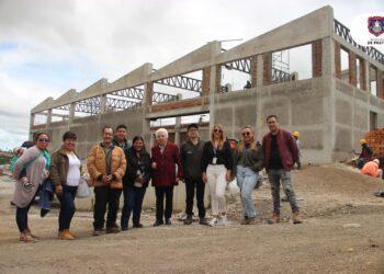 Con un avance del 65% en sus obras, continúa la construcción del Centro de Acopio en Catambuco