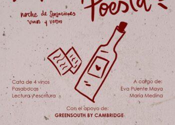 Vino y poesía: una noche de sensaciones, vinos y versos.