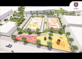 Se presentó propuesta de diseño para la renovación del Parque Panorámico en Pasto