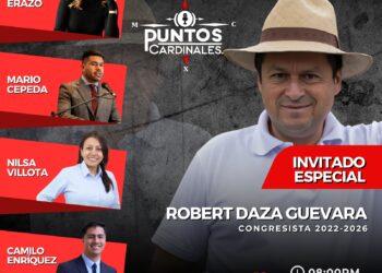 Robert Daza, invitado especial en Puntos Cardinales: una conversación sobre tierra, poder y verdad