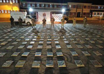 Ejército incauta cerca de una tonelada de marihuana en Taminango, Nariño