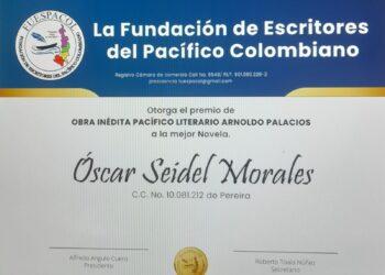 “Peripecias de un circo” de Oscar Seidel ganó concurso Fuespacol de Novela Arnoldo Palacios.