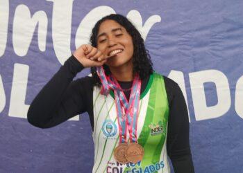 Orgullo nariñense en los Juegos Intercolegiados Nacionales 2025. Carmen Clemencia Gómez Mero gana tres medallas de bronce para Tumaco