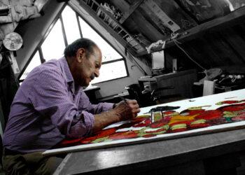 Eduardo Muñoz Lora, el maestro del Barniz de Pasto que representará a Colombia en Arabia Saudita