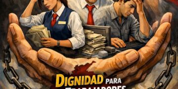 Trabajadores bancarios: el algodón entre los vidrios rotos
