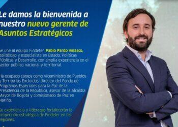 Nariñense asume cargo estratégico en Findeter, la banca de desarrollo territorial de Colombia