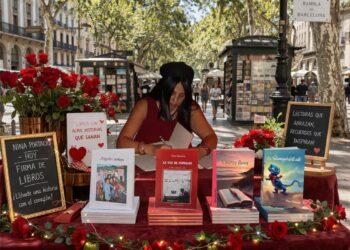 El San Jordi Catalán: un libro, una rosa y el dragón.