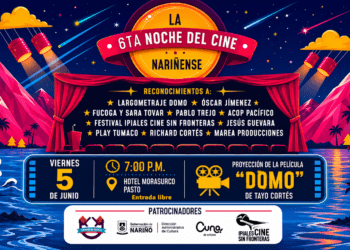 La Sexta Noche del Cine Nariñense celebrará el talento audiovisual del departamento en Pasto y Tumaco