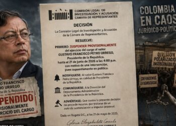 Gustavo Petro Urrego ¿Suspendido provisionalmente de sus funciones presidenciales o un autogolpe democrático?