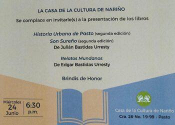 Pasto se reencuentra con su memoria literaria: presentarán obras de Julián y Edgar Bastidas Urresty
