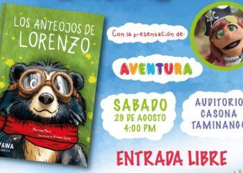En Wawa Libros ya están listos para que todos conozcan a Lorenzo, el personaje protagonista de su nuevo libro.